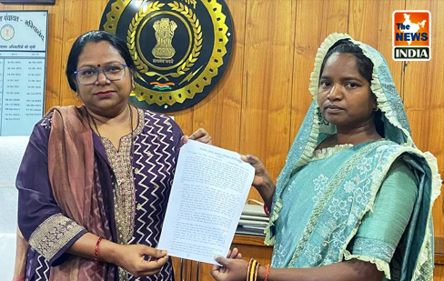  Gariaband widow receives compassionate appointment within one month