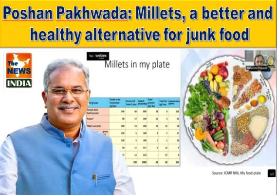 Poshan Pakhwada: Millets, a better and healthy alternative for junk food