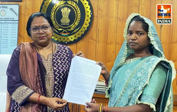  Gariaband widow receives compassionate appointment within one month