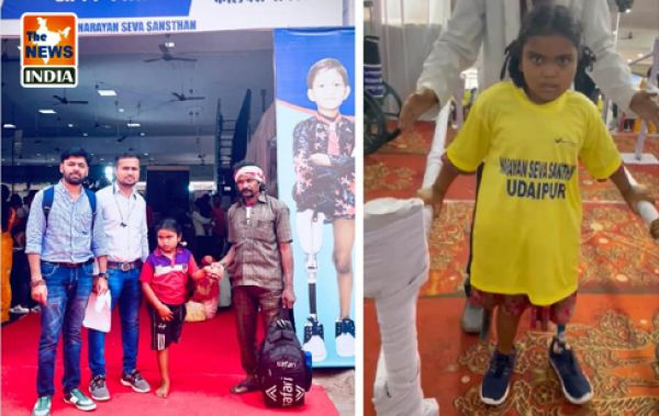  Chirayu Scheme Brings Life-Changing Improvement: Seven-year-old Lakshmi gets a prosthetic leg