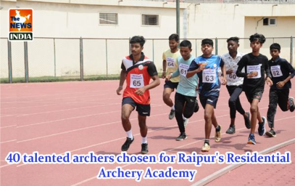  40 talented archers chosen for Raipur's Residential Archery Academy