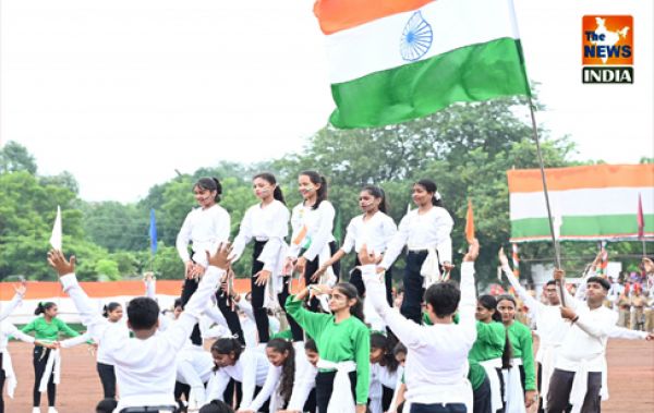 Raipur's Independence Day main event showcases cultural performances by more than 800 students