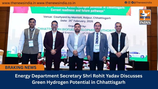  Energy Department Secretary Shri Rohit Yadav Discusses Green Hydrogen Potential in Chhattisgarh