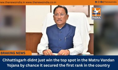 Chhattisgarh didnt just win the top spot in the Matru Vandan Yojana by chance it secured the first rank in the country