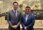 SAARC Journalist Forum President Lama Meets ECOSOC President Thapa at United Nations