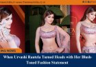 When Urvashi Rautela Turned Heads with Her Blush-Toned Fashion Statement 