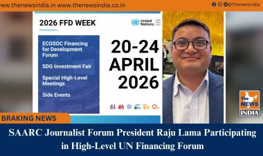 SAARC Journalist Forum President Raju Lama Participating in High-Level UN Financing Forum 
