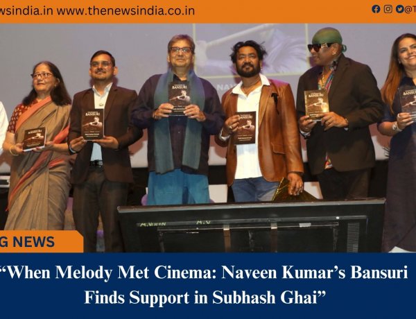 “When Melody Met Cinema: Naveen Kumar’s Bansuri Finds Support in Subhash Ghai”