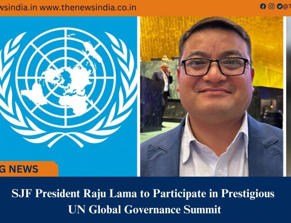 SJF President Raju Lama to Participate in Prestigious UN Global Governance Summit