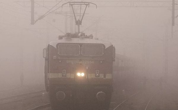  Trains, Flights Delayed Due To Low Visibility As Dense Fog Blankets Delhi