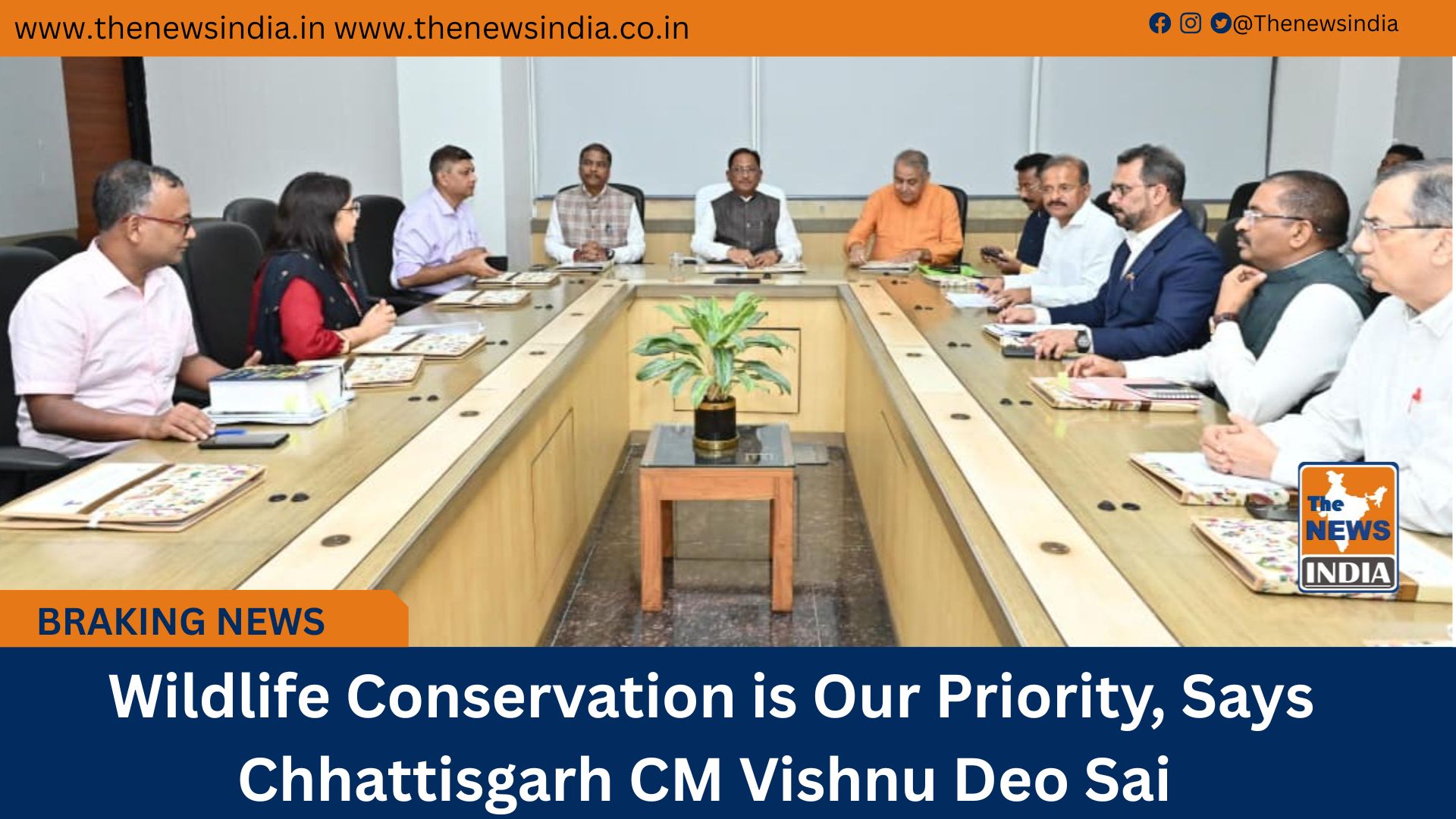  Wildlife Conservation is Our Priority, Says Chhattisgarh CM Vishnu Deo Sai