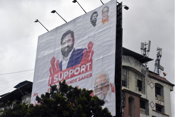 Balasaheb Thackeray’s Sena supporting people linked to Mumbai blast, Dawood Ibrahim: Eknath Shinde