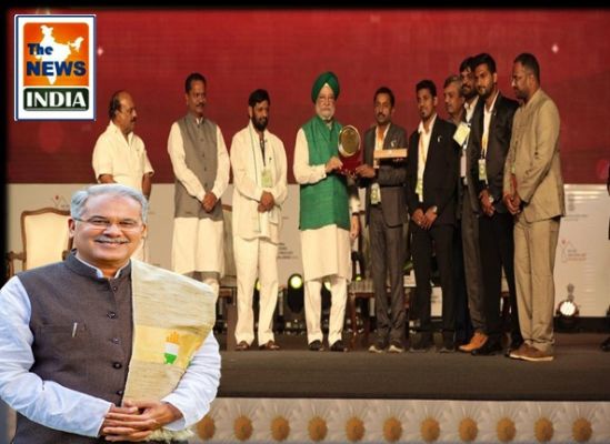 Chhattisgarh is receiving one national award after the other for its acheivements under the leadership of Chief Minister Mr. Bhupesh Baghel