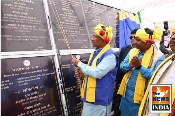  Chief Minister Shri Vishnu Deo Sai inaugurated and performed Bhoomipujan for development projects worth over Rs 108 crore in Narayanpur district