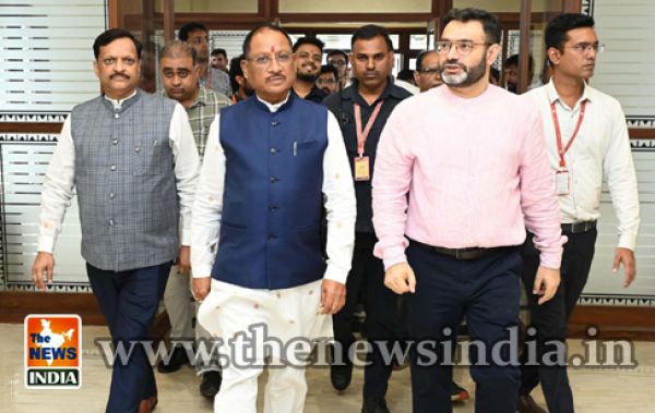 Chief Minister Shri Vishnu Deo Sai visited the newly constructed CM House in Nava Raipur