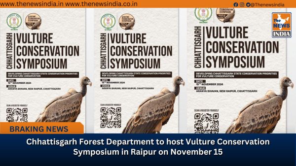 Chhattisgarh Forest Department to host Vulture Conservation Symposium in Raipur on November 15