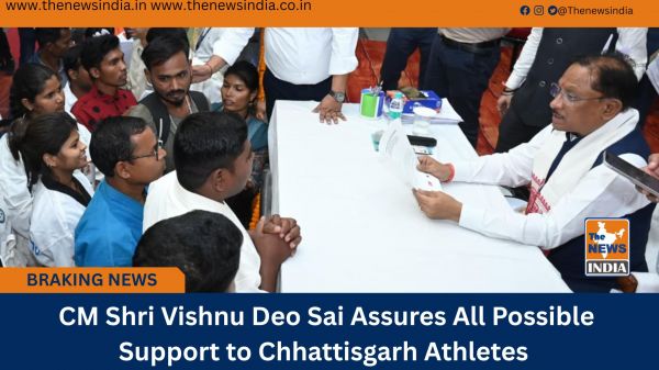  CM Shri Vishnu Deo Sai Assures All Possible Support to Chhattisgarh Athletes
