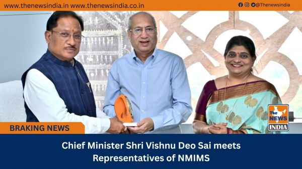  Chief Minister Shri Vishnu Deo Sai meets Representatives of NMIMS