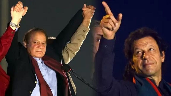  Both Imran Khan, Nawaz Sharif Declare Victory As Pak Elections Results Drag On